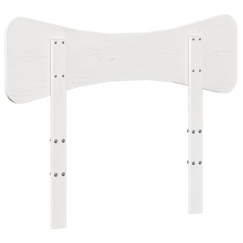 Casa si Gradina - Mobilier - Paturi si accesorii - Accesorii paturi - Tablie de pat, alb, 90 cm, lemn masiv de pin - Infinity.ro
