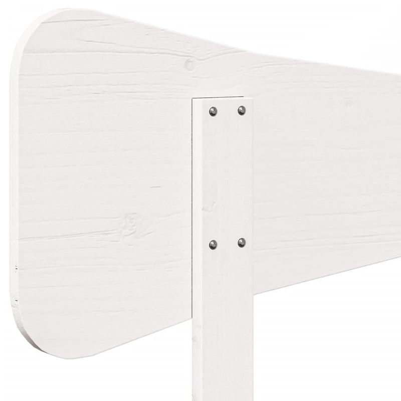Casa si Gradina - Mobilier - Paturi si accesorii - Accesorii paturi - Tablie de pat, alb, 90 cm, lemn masiv de pin - Infinity.ro