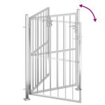 Casa si Gradina - Constructii - Usi interior, exterior si garaj - Usi garaj - Poarta de gradina, 100x150 cm, otel inoxidabil - Infinity.ro