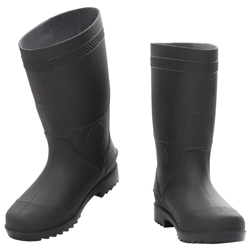Sport si Outdoor - Echipament Sportiv - Incaltaminte sport - Ghete si bocanci - Cizme de ploaie, negru, PVC, marime 39 - Infinity.ro