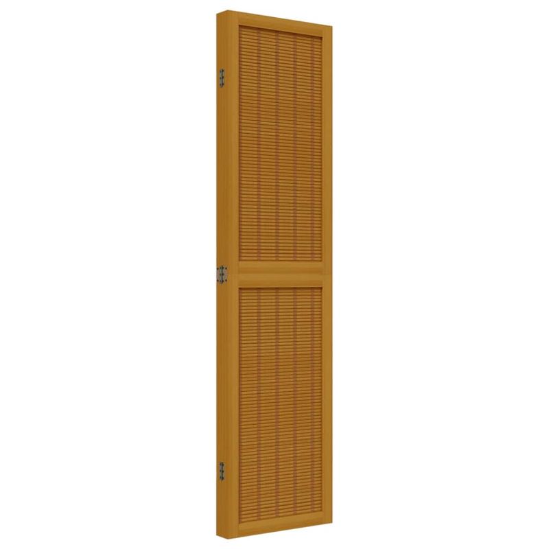 Casa si Gradina - Decoratiuni - Pereti despartitori si paravane - Paravan de camera cu 4 panouri, maro, lemn masiv paulownia - Infinity.ro