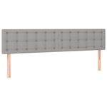 Casa si Gradina - Mobilier - Paturi si accesorii - Paturi - Pat box spring cu saltea, gri deschis, 120x190 cm, textil - Infinity.ro