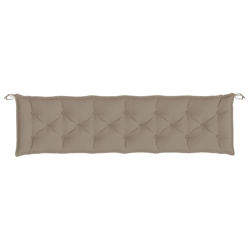 Casa si Gradina - Textile si covoare - Perne si pilote - Perne decorative - Perna banca de gradina, gri taupe, 200x50x7 cm, material oxford - Infinity.ro