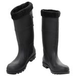 Sport si Outdoor - Echipament Sportiv - Incaltaminte sport - Ghete si bocanci - Cizme de ploaie cu sosete detasabile, negru, marime 46, PVC - Infinity.ro