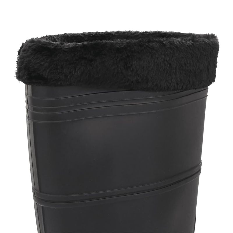 Sport si Outdoor - Echipament Sportiv - Incaltaminte sport - Ghete si bocanci - Cizme de ploaie cu sosete detasabile, negru, marime 46, PVC - Infinity.ro