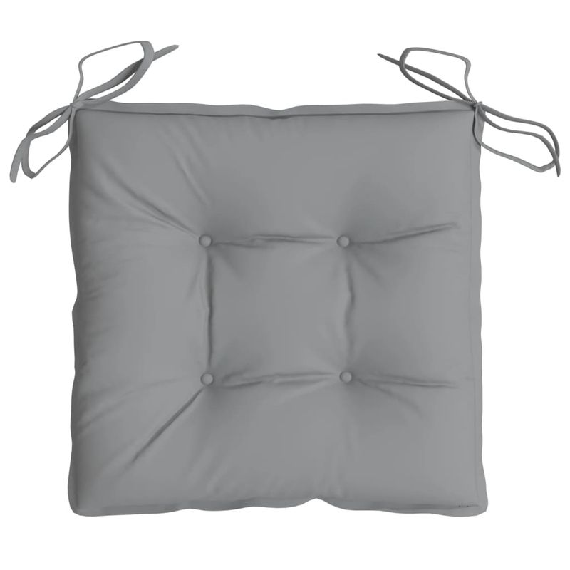 Casa si Gradina - Textile si covoare - Perne si pilote - Perne decorative - Perne de scaun, 4 buc., gri, 50x50x7 cm, textil oxford - Infinity.ro