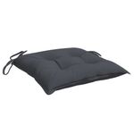 Casa si Gradina - Textile si covoare - Perne si pilote - Perne decorative - Perne de scaun, 2 buc., antracit, 50x50x7 cm, textil oxford - Infinity.ro