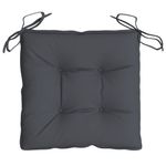 Casa si Gradina - Textile si covoare - Perne si pilote - Perne decorative - Perne de scaun, 2 buc., antracit, 50x50x7 cm, textil oxford - Infinity.ro