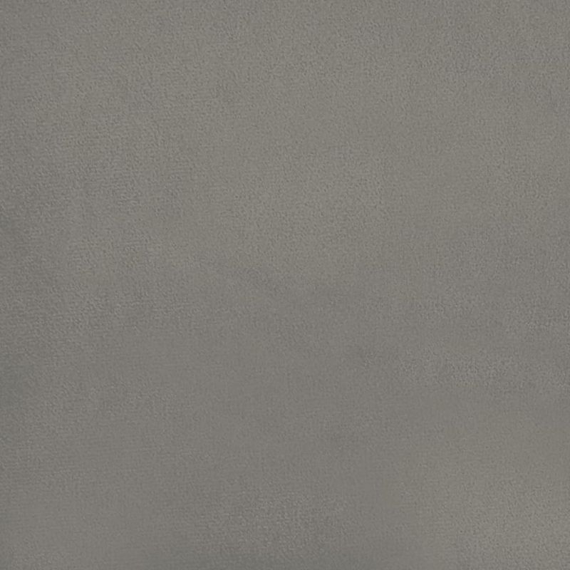 Casa si Gradina - Mobilier - Paturi si accesorii - Paturi - Cadru de pat cu tablie, gri deschis, 120x190cm, catifea - Infinity.ro