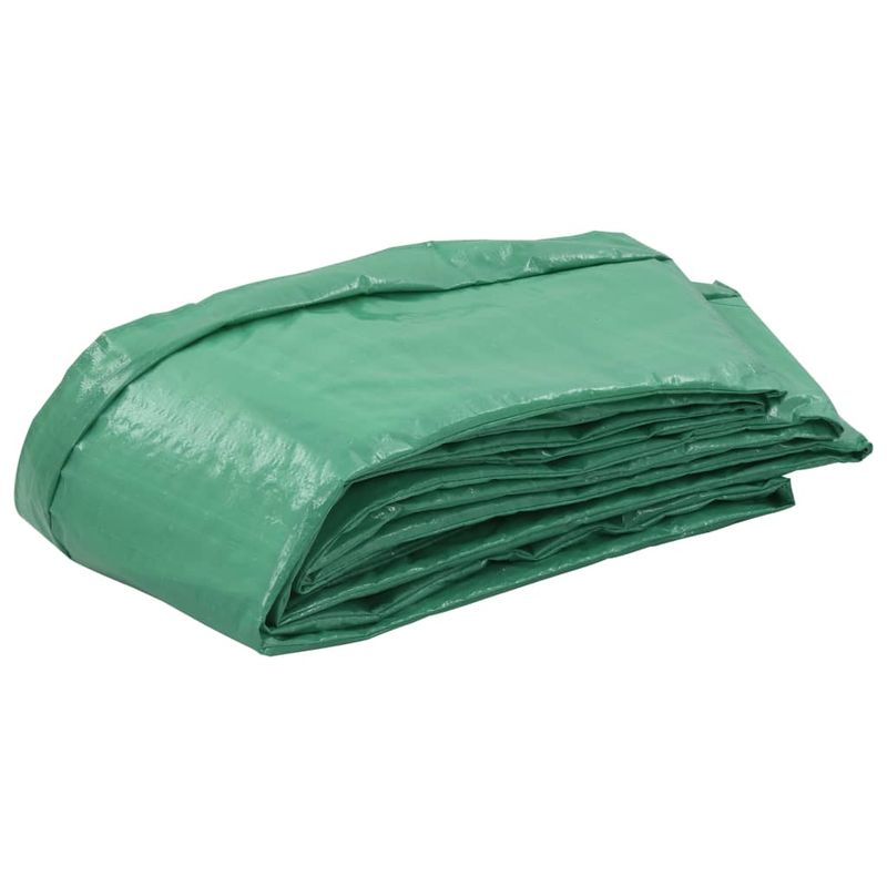 Jucarii, Copii si Bebe - Jucarii si jocuri - Jucarii de exterior - Trambuline copii - Banda de siguranta trambulina rotunda de 4,26 m, verde, PE - Infinity.ro