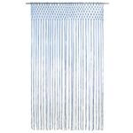 Casa si Gradina - Textile si covoare - Perdele si draperii - Perdele - Perdea macrame, albastru, 140 x 240 cm, bumbac - Infinity.ro