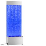Casa si Gradina - Gradina si terasa - Decoratiuni exterior - Ornamente gradina - Coloana cu bule cu LED-uri RGB otel inoxidabil/acrilic 110 cm - Infinity.ro