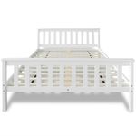 Casa si Gradina/Mobilier/Paturi si accesorii/Paturi - Pat cu saltea, 140 x 200 cm, lemn de pin masiv - Infinity.ro