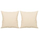 Casa si Gradina - Mobilier - Canapele si coltare - Canapele - Canapea cu 2 locuri, cu perne, bej, 140 cm, microfibra - Infinity.ro