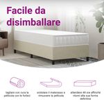 Casa si Gradina - Mobilier - Saltele si somiere - Saltele - Saltea cu arcuri buzunar, fermitate medie, 80x200 cm - Infinity.ro