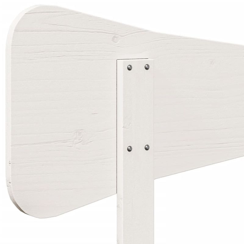 Casa si Gradina - Mobilier - Paturi si accesorii - Accesorii paturi - Tablie de pat, alb, 180 cm, lemn masiv de pin - Infinity.ro