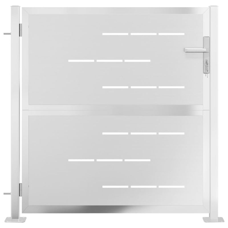 Casa si Gradina - Gradina si terasa - Garduri, panouri si accesorii - Poarta de gradina, 100x100 cm, otel inoxidabil - Infinity.ro