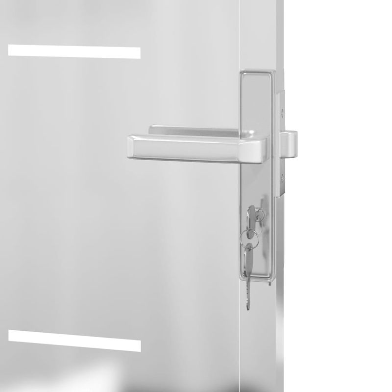 Casa si Gradina - Gradina si terasa - Garduri, panouri si accesorii - Poarta de gradina, 100x100 cm, otel inoxidabil - Infinity.ro