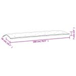 Casa si Gradina - Textile si covoare - Perne si pilote - Perne decorative - Perne banca de gradina 2buc., rosu, 180x50x7cm, tesatura oxford, mărime 180x50x7 cm - Infinity.ro