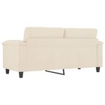 Casa si Gradina - Mobilier - Canapele si coltare - Canapele - Canapea cu 2 locuri, bej, 140 cm, tesatura microfibra - Infinity.ro