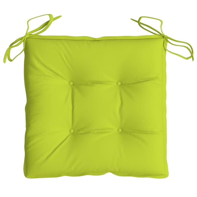 Casa si Gradina - Textile si covoare - Perne si pilote - Perne decorative - Perne de scaun 2 buc. verde deschis 50x50x7 cm textil oxford - Infinity.ro