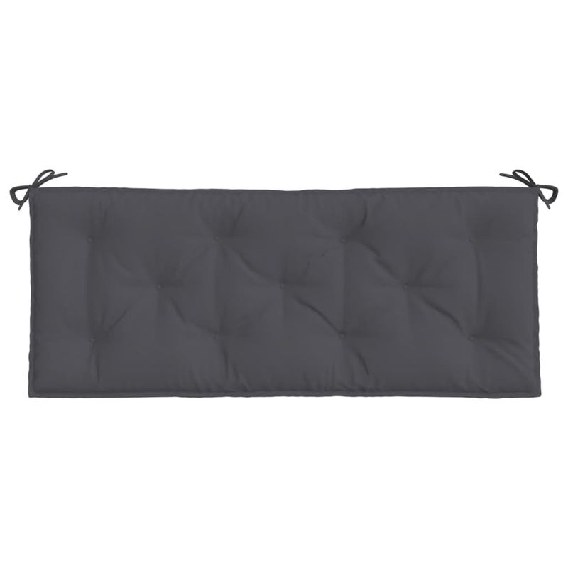 Casa si Gradina - Gradina si terasa - Mobilier exterior - Perne decorative exterior - Perne banca de gradina 2 buc., antracit, tesatura oxford, mărime 120x50x7 cm - Infinity.ro