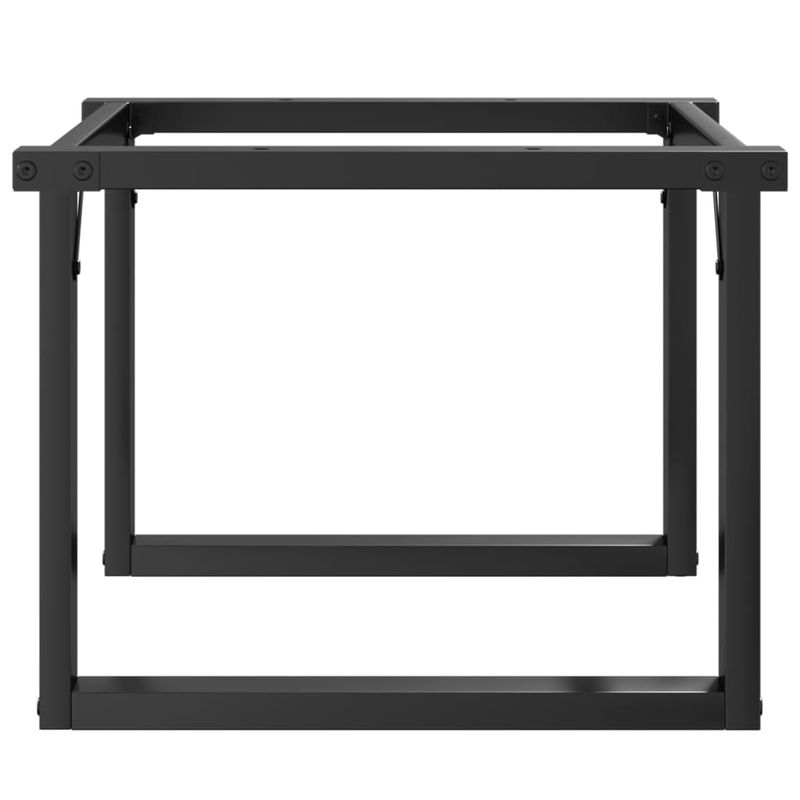 Casa si Gradina - Mobilier - Feronerie si accesorii mobila - Picioare Masuta de cafea O-Frame 60x40x38 cm Fonta - Infinity.ro