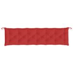 Casa si Gradina - Gradina si terasa - Mobilier exterior - Perne decorative exterior - Perna banca de gradina, rosu, 200x50x7 cm, textil oxford - Infinity.ro