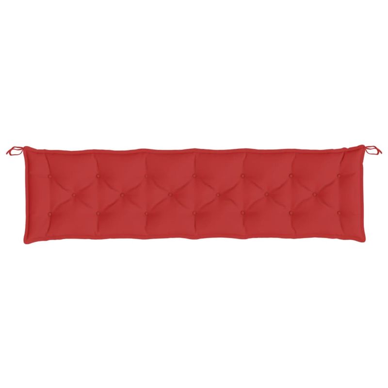 Casa si Gradina - Gradina si terasa - Mobilier exterior - Perne decorative exterior - Perna banca de gradina, rosu, 200x50x7 cm, textil oxford - Infinity.ro