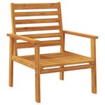 Casa si Gradina - Gradina si terasa - Mobilier exterior - Seturi mobila gradina - Set lounge de gradina 5 piese din lemn masiv de salcam, model 2x scaun + 2x bancă + masă - Infinity.ro