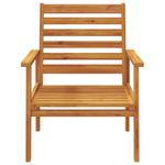 Casa si Gradina - Gradina si terasa - Mobilier exterior - Seturi mobila gradina - Set lounge de gradina 5 piese din lemn masiv de salcam, model 2x scaun + 2x bancă + masă - Infinity.ro