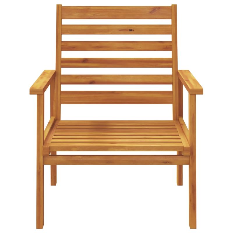 Casa si Gradina - Gradina si terasa - Mobilier exterior - Seturi mobila gradina - Set lounge de gradina 5 piese din lemn masiv de salcam, model 2x scaun + 2x bancă + masă - Infinity.ro