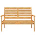Casa si Gradina - Gradina si terasa - Mobilier exterior - Seturi mobila gradina - Set lounge de gradina 5 piese din lemn masiv de salcam, model 2x scaun + 2x bancă + masă - Infinity.ro