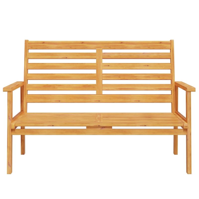 Casa si Gradina - Gradina si terasa - Mobilier exterior - Seturi mobila gradina - Set lounge de gradina 5 piese din lemn masiv de salcam, model 2x scaun + 2x bancă + masă - Infinity.ro