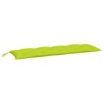 Casa si Gradina - Gradina si terasa - Mobilier exterior - Perne decorative exterior - Perne banca de gradina 2 buc., verde aprins, tesatura oxford, mărime 150x50x7 cm - Infinity.ro