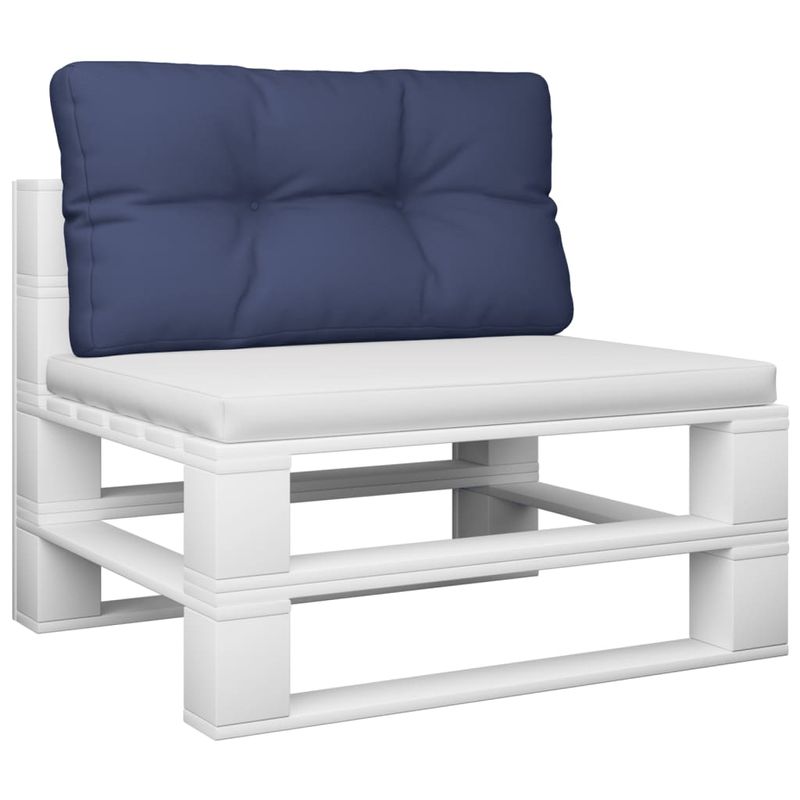 Casa si Gradina - Gradina si terasa - Mobilier exterior - Perne decorative exterior - Perna de paleti, bleumarin, 80x40x12 cm, material textil - Infinity.ro