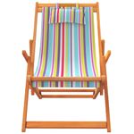 Casa si Gradina - Gradina si terasa - Mobilier exterior - Scaune si sezlonguri gradina - Scaune de plaja pliante, 2 buc., multicolor, material textil, model cu cotieră" - Infinity.ro