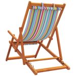 Casa si Gradina - Gradina si terasa - Mobilier exterior - Scaune si sezlonguri gradina - Scaune de plaja pliante, 2 buc., multicolor, material textil, model cu cotieră" - Infinity.ro