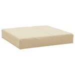 Casa si Gradina - Gradina si terasa - Mobilier exterior - Perne decorative exterior - Perna pentru paleti, bej, 60x60x8 cm, tesatura Oxford - Infinity.ro