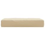 Casa si Gradina - Gradina si terasa - Mobilier exterior - Perne decorative exterior - Perna pentru paleti, bej, 60x60x8 cm, tesatura Oxford - Infinity.ro