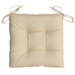 Casa si Gradina - Textile si covoare - Perne si pilote - Perne decorative - Perne de scaun, 2 buc., bej, 50x50x7 cm, textil oxford - Infinity.ro
