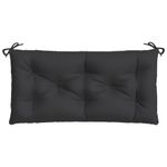 Casa si Gradina - Gradina si terasa - Mobilier exterior - Perne decorative exterior - Perna banca de gradina, negru, 110x50x7 cm, material oxford - Infinity.ro