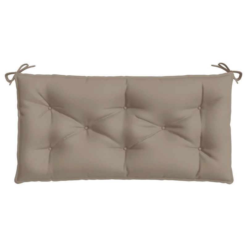 Casa si Gradina - Gradina si terasa - Mobilier exterior - Perne decorative exterior - Perne banca de gradina 2 buc., gri taupe, tesatura oxford, mărime 100x50x7 cm - Infinity.ro