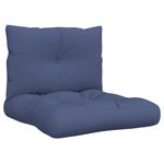 Casa si Gradina - Gradina si terasa - Mobilier exterior - Perne decorative exterior - Set perna de paleti, bleumarin, 60x38x13 cm, material textil - Infinity.ro