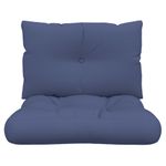 Casa si Gradina - Gradina si terasa - Mobilier exterior - Perne decorative exterior - Set perna de paleti, bleumarin, 60x38x13 cm, material textil - Infinity.ro