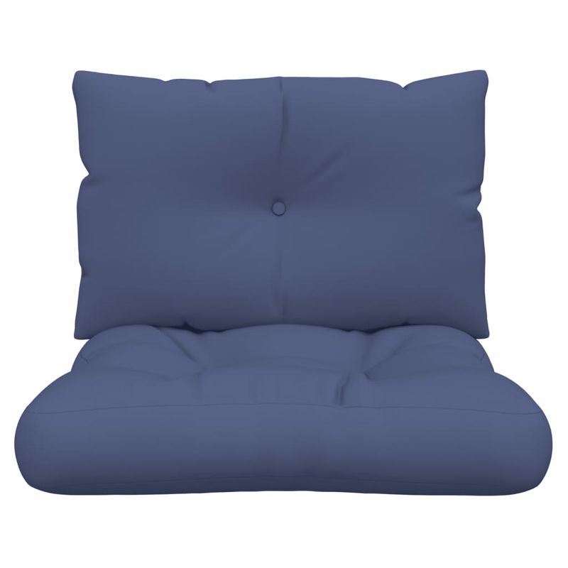 Casa si Gradina - Gradina si terasa - Mobilier exterior - Perne decorative exterior - Set perna de paleti, bleumarin, 60x38x13 cm, material textil - Infinity.ro