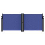 Casa si Gradina - Gradina si terasa - Umbrele si pavilioane - Umbrele - Copertina laterala retractabila, albastru, 100 x 1000 cm - Infinity.ro