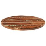 Casa si Gradina - Mobilier - Feronerie si accesorii mobila - Blat de masa rotund, Ø 80x1,5 cm, lemn masiv reciclat - Infinity.ro