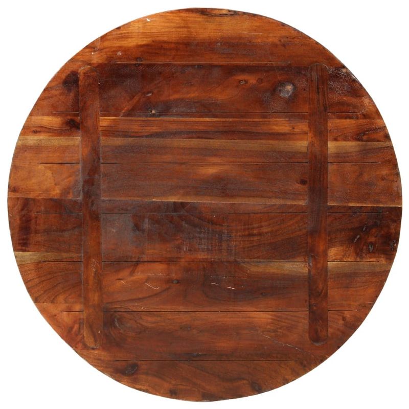 Casa si Gradina - Mobilier - Feronerie si accesorii mobila - Blat de masa rotund, Ø 80x1,5 cm, lemn masiv reciclat - Infinity.ro