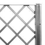 Casa si Gradina - Gradinarit si plante - Plante si ghivece - Ghivece si suporturi - Jardiniera de gradina cu spalier gri deschis 160x120x142 cm PP - Infinity.ro